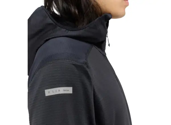 Haglöfs L.I.M Mid Multi Hood pánska mikina True Black