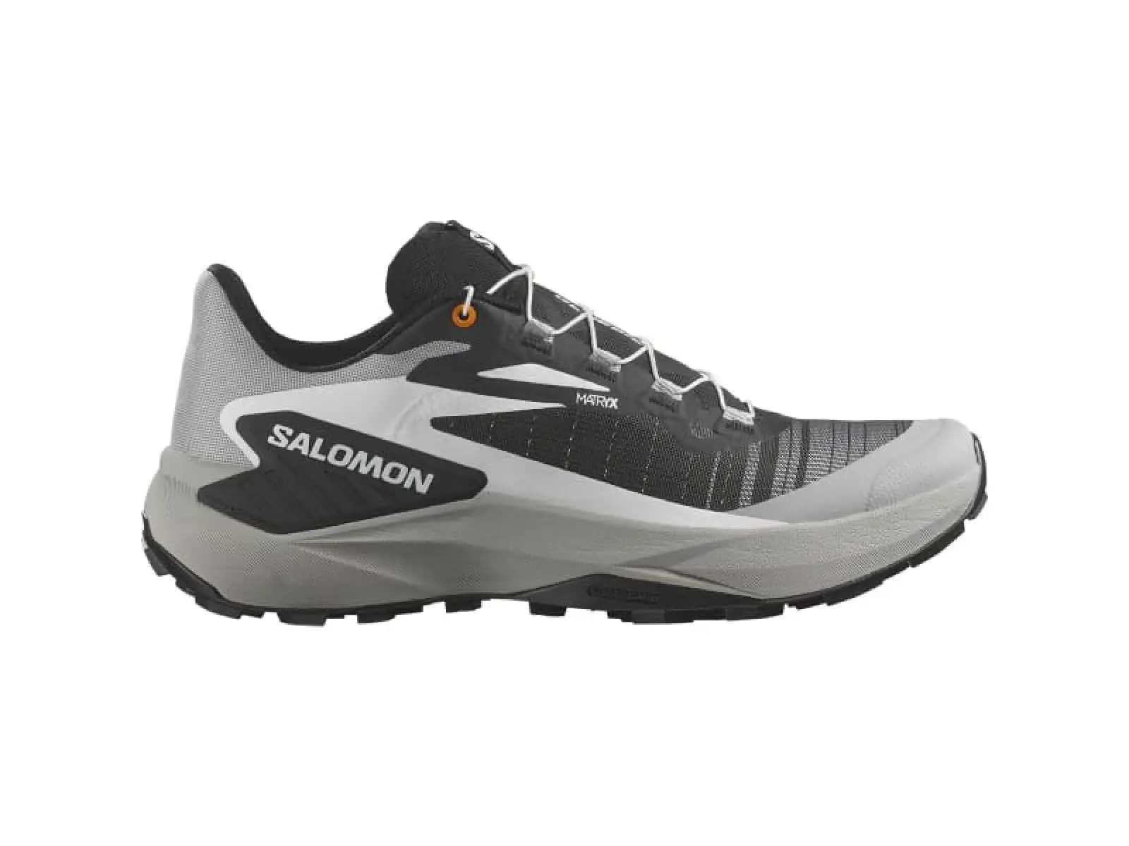 Salomon Genesis pánska bežecká obuv Black/Alloy/Turmeric