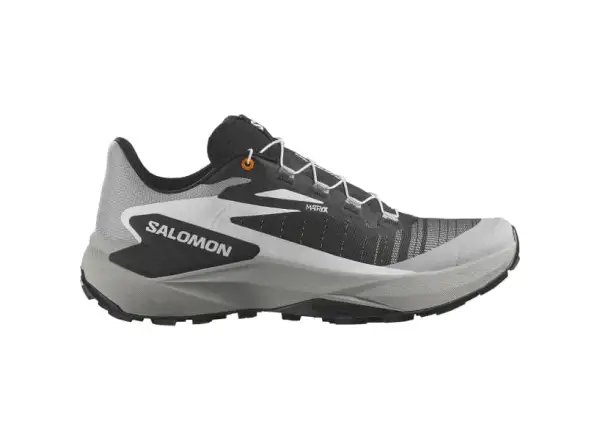 Salomon Genesis pánska bežecká obuv Black/Alloy/Turmeric