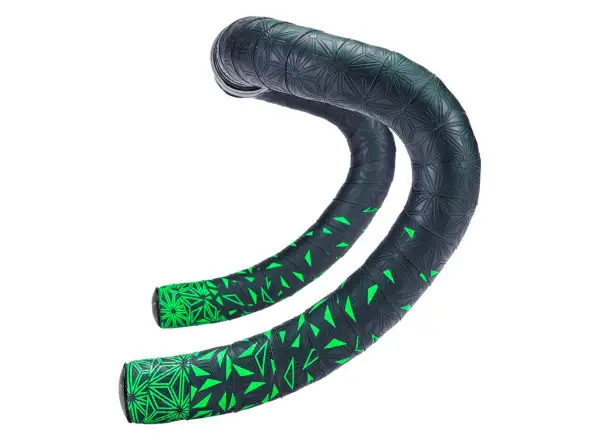 Supacaz Super Sticky Kush Star Fade omotávka Neon Green Star Fade/Neon Green Plug