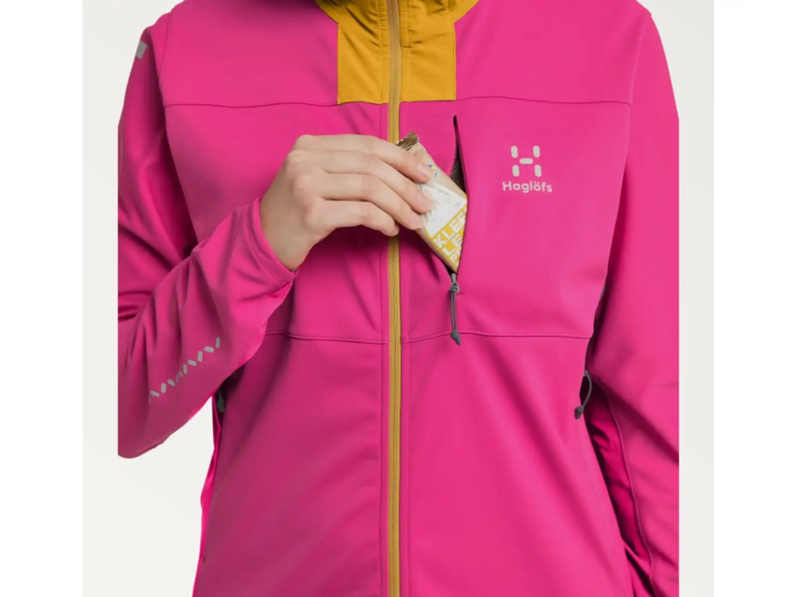 Haglöfs L.I.M Hybrid Softshell Jacket pink