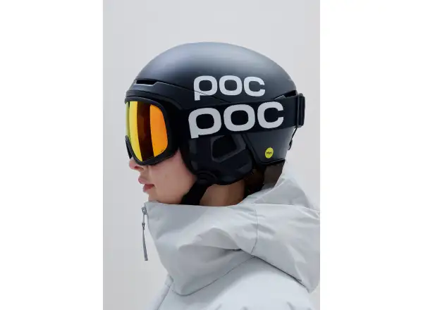 POC Tarsal lyžiarske okuliare Uranium Black/Partly Sunny Orange