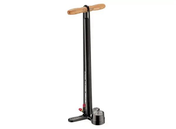 Lezyne Steel Floor Drive Tall dielenská pumpa gloss black