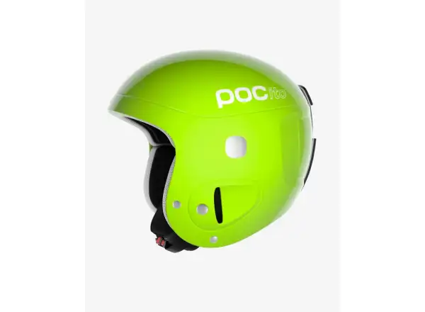 POC POCito Skull detská lyžiarska prilba fluorescenčná žltá/zelená nastaviteľná veľkosť. Uni