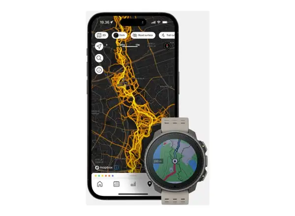 Suunto Vertikál Titanium Solar inteligentné hodinky Sand