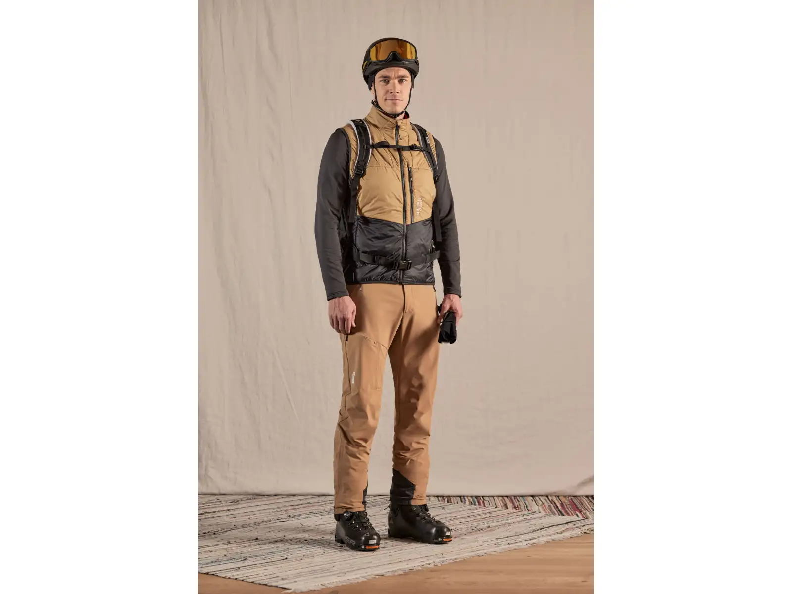 Maloja SigotM. pánska vesta Deep Black Multi