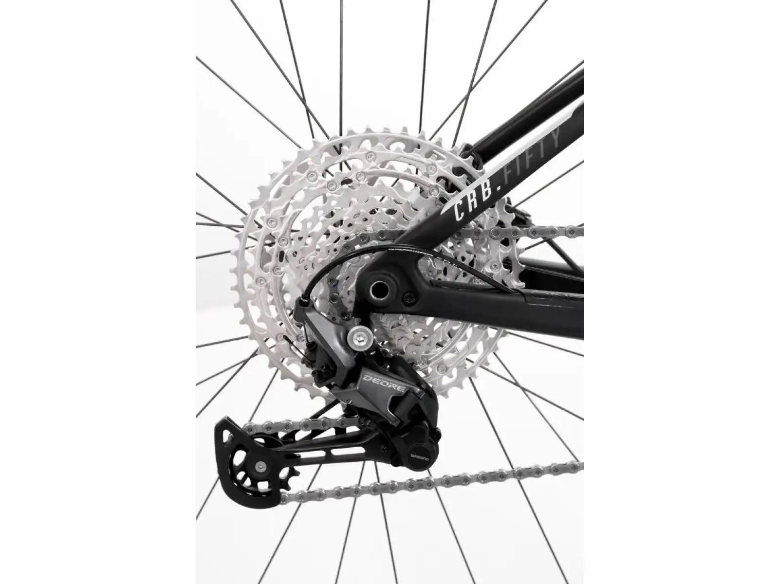 Rock Machine Blizz CRB 50-29 2021 mat black/dark grey/gloss silver horský bicykel