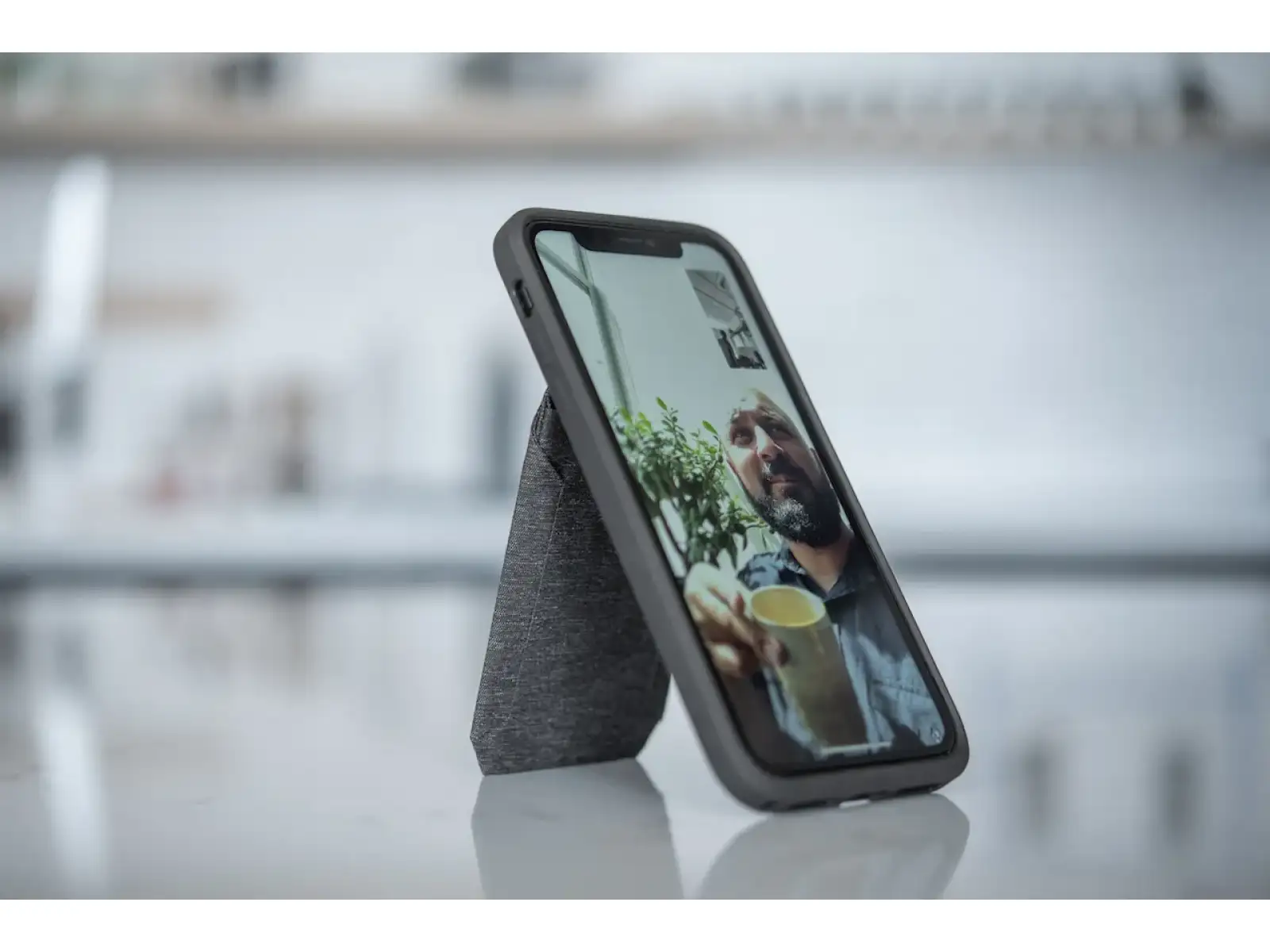 Peak Design Wallet Stand magnetická peňaženka na mobil Sage