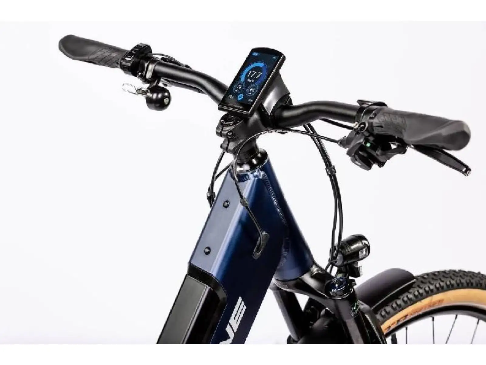 Rock Machine Storm INT e90-29 lady touring  matte blue/silver/pink elektrobicykel