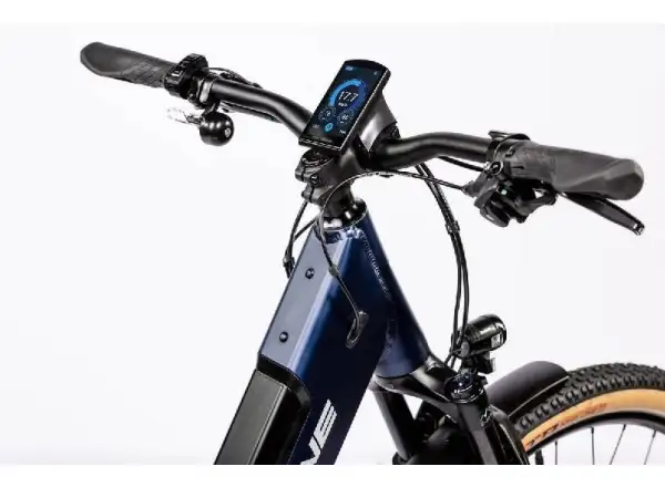 Rock Machine Storm INT e90-29 lady touring  matte blue/silver/pink elektrobicykel