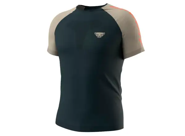 Dynafit Ultra S-Tech pánske tričko krátky rukáv Blueberry/Rock Khaki