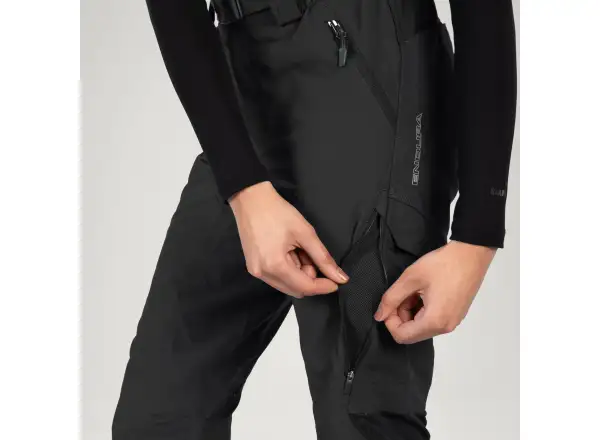 Endura Hummvee dámske 3/4 kraťasy s vložkou Black