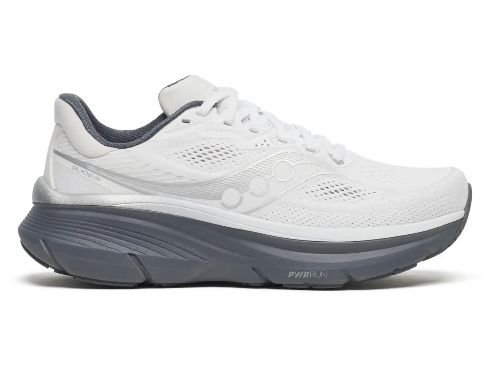 Saucony Guide 19 pánska bežecká obuv White/Shadow