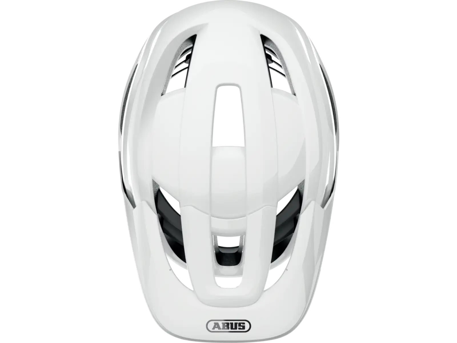 Abus Cliffhanger MTB prilba Shiny White