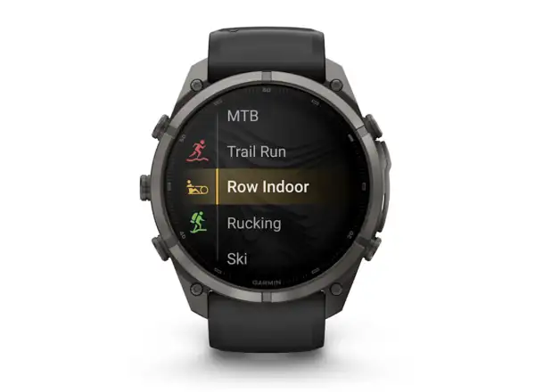 Garmin Fénix 9 Pro inReach 51 mm inteligentné hodinky Carbon gray DLC Titanium Black/Pebble gray