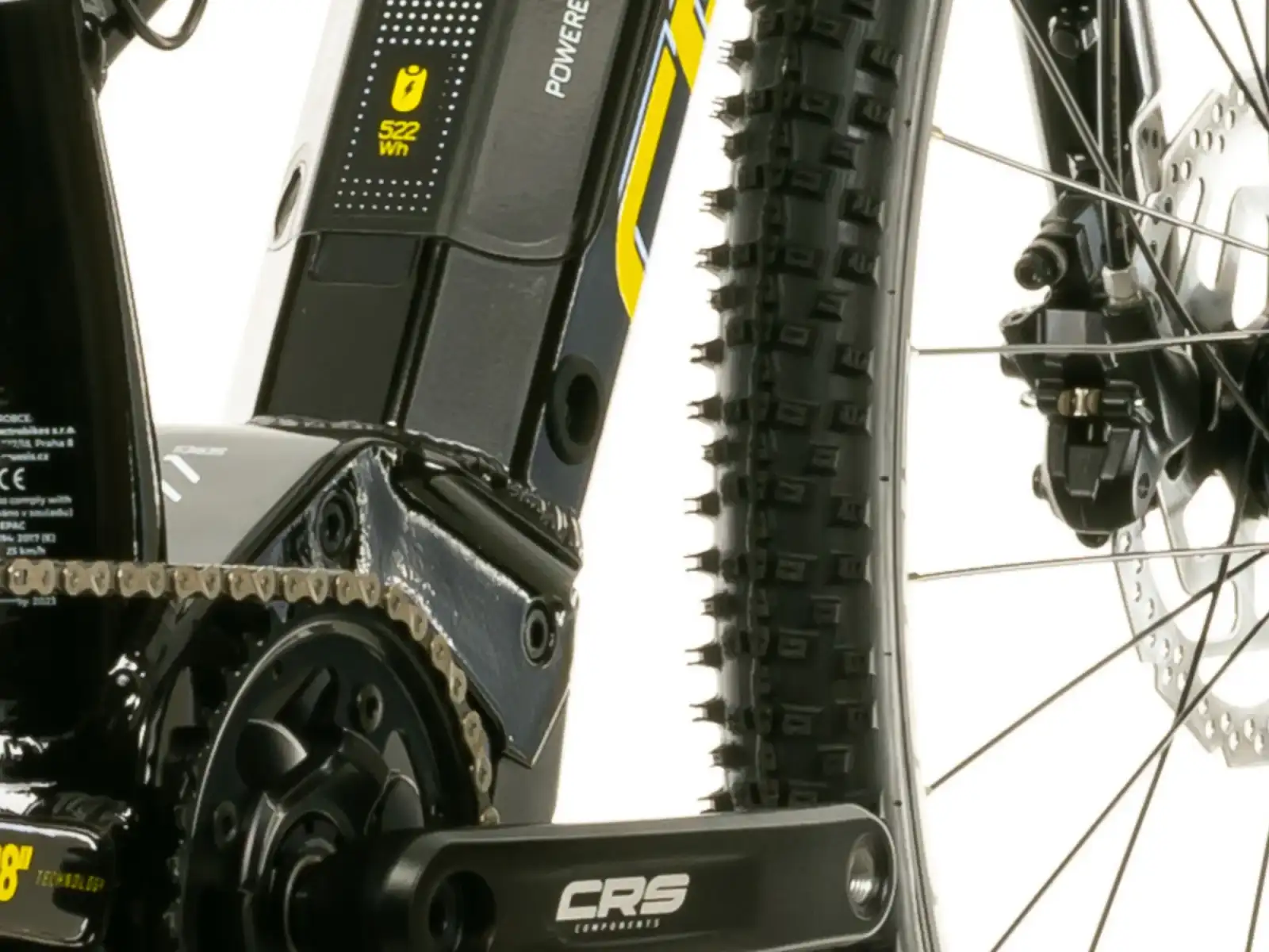 Crussis e-Cross low 7.9 (522 Wh) krosový nízkonástupový elektrobicykel