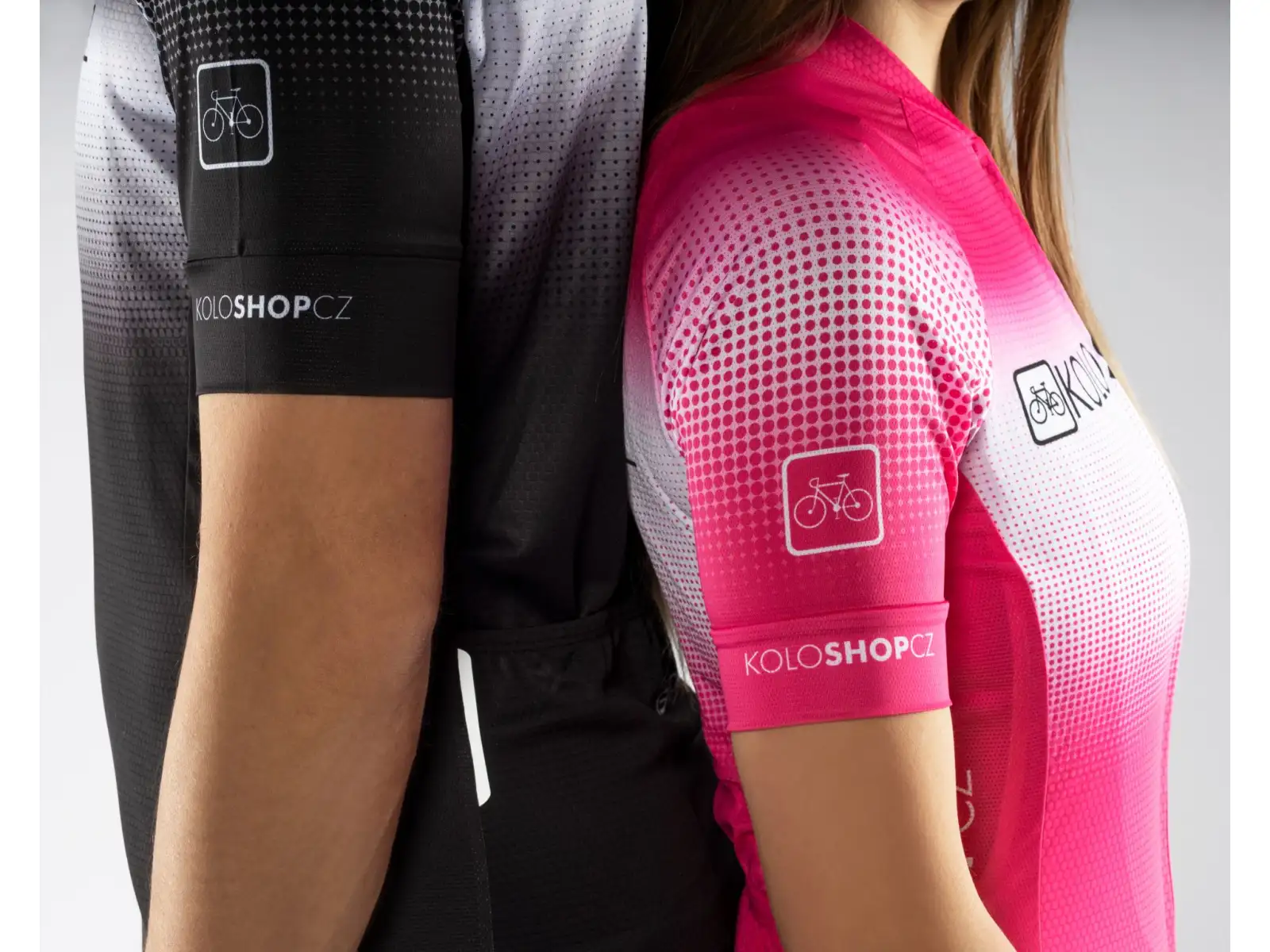 Koloshop Force pánsky dres s krátkym rukávom čierny