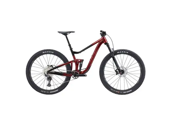 Giant Trance 29 2 celoodpružený horský bicykel Dried Chilli/Black