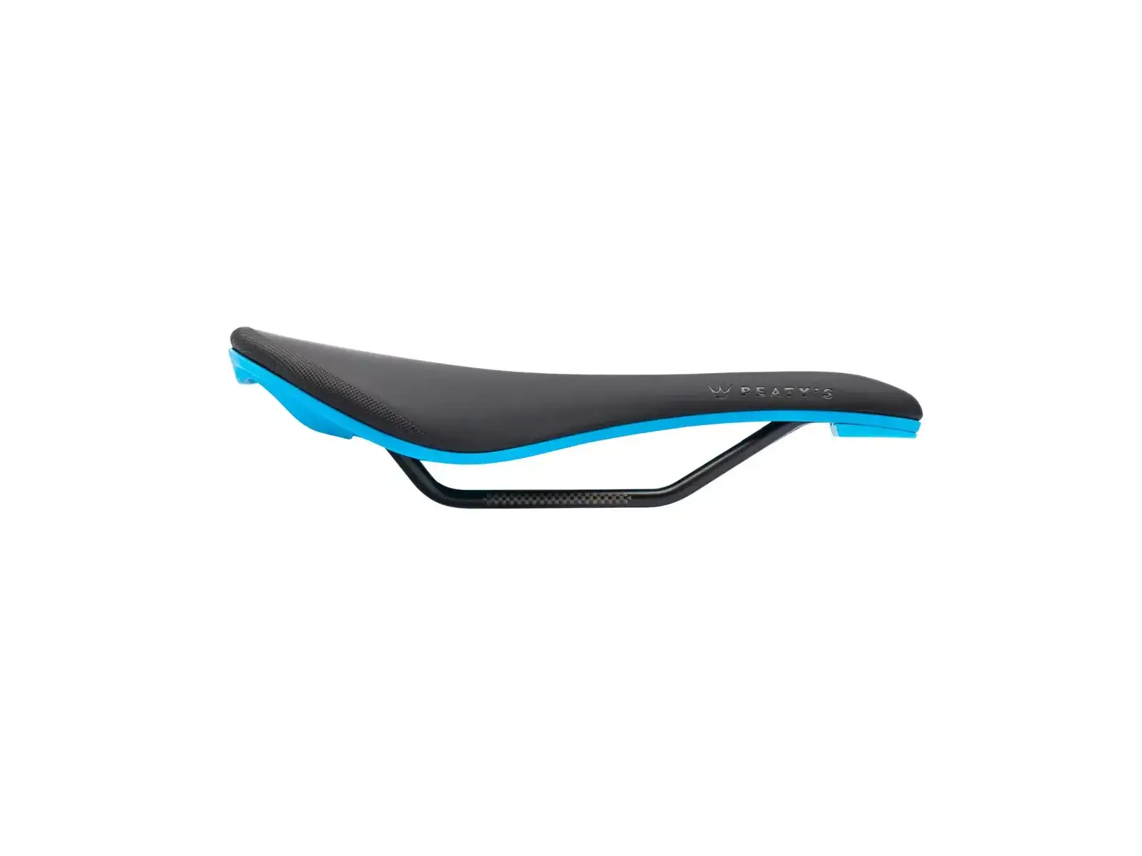 Peatys Monarch sedlo CR-MO Rail / Nylon Base Turquoise