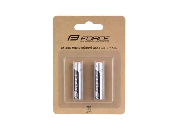 Force batérie mikrotužkové AAA 1,5V 2 ks