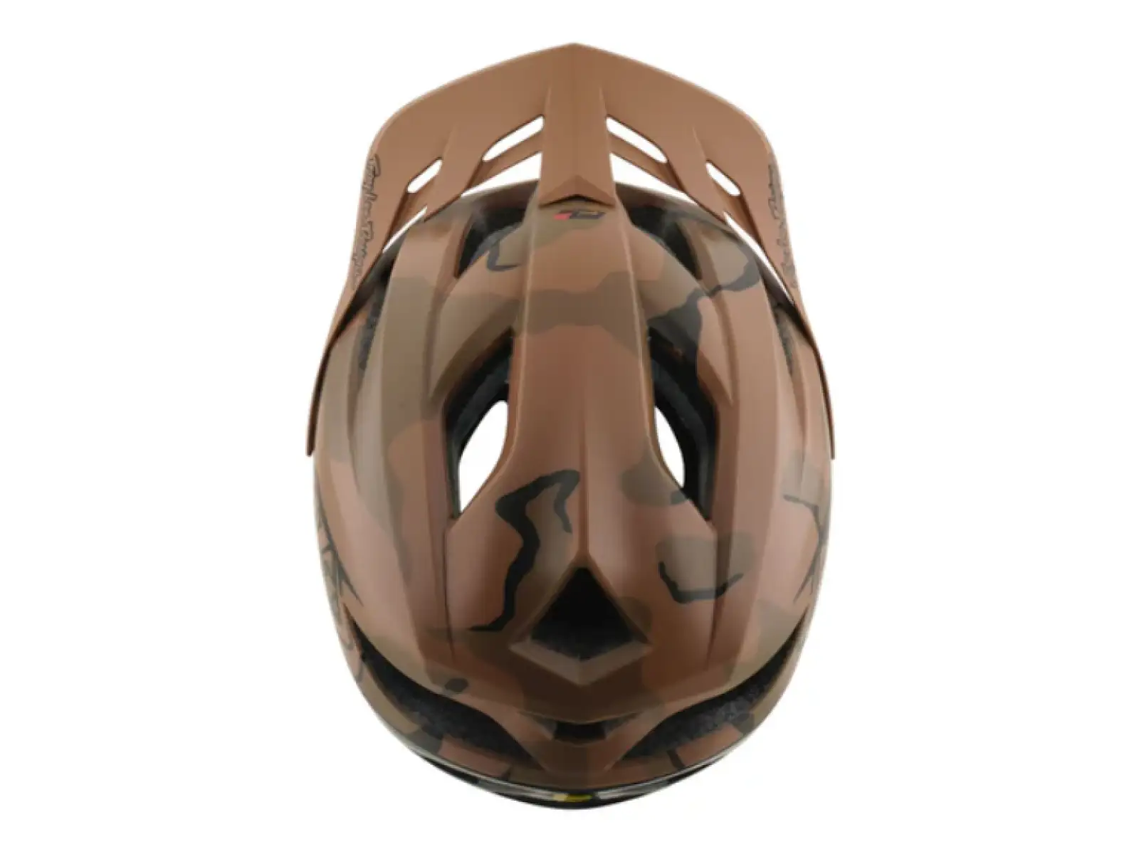 Troy Lee Designs Flowline SE MIPS prilba Badge Sienna Camo
