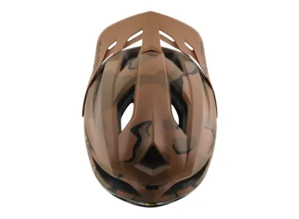 Troy Lee Designs Flowline SE MIPS prilba Badge Sienna Camo