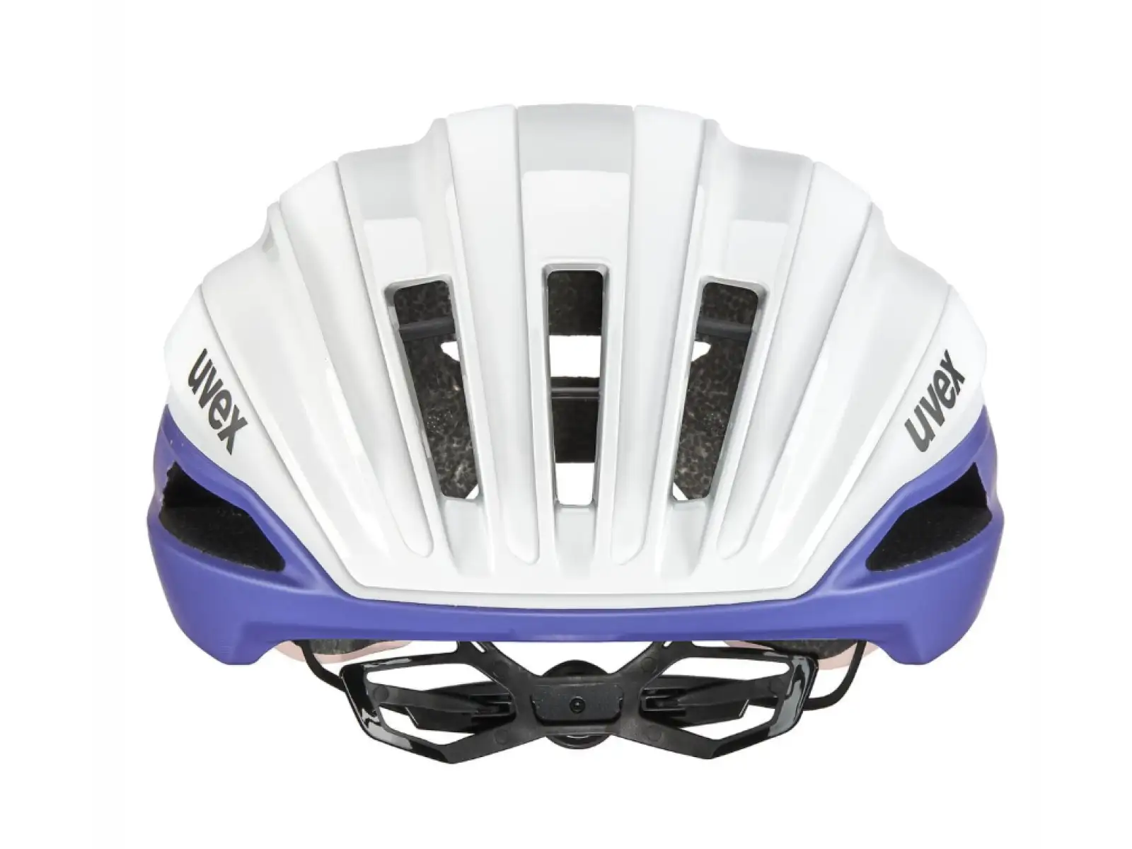 Uvex Surge Aero MIPS cestná prilba White/Lila Apricot Matt