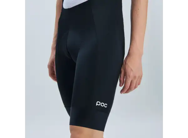 POC Cadence Bib pánske kraťasy s trakmi a vložkou Uranium Black