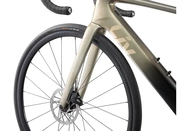 Liv Avail Advanced E+ Elite 2 cestný elektrobicykel Golden Haze
