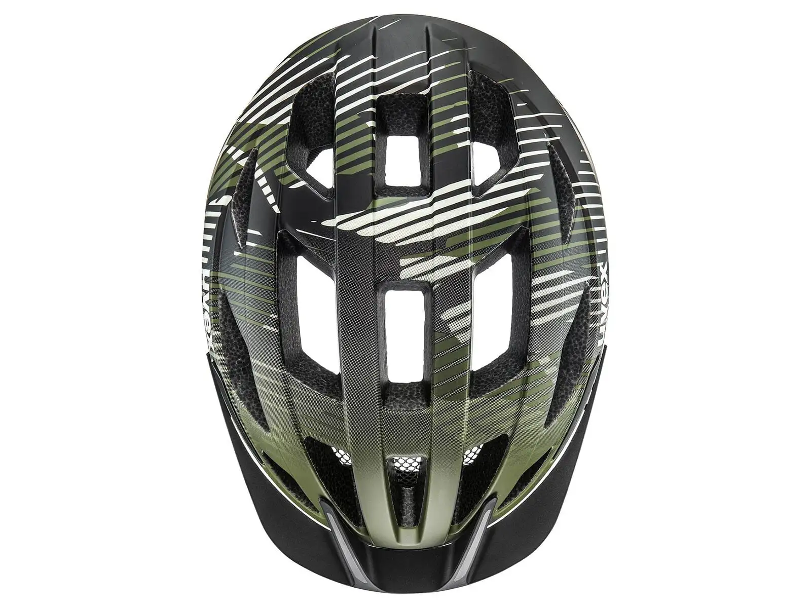 Uvex Air Wing 2 CC detská prilba Dark Olive-Black Matt