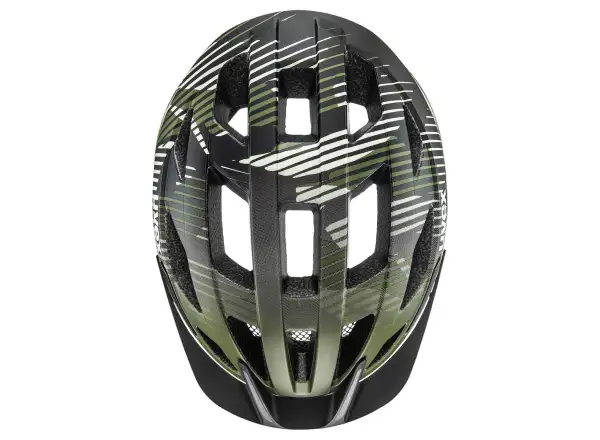 Uvex Air Wing 2 CC detská prilba Dark Olive-Black Matt