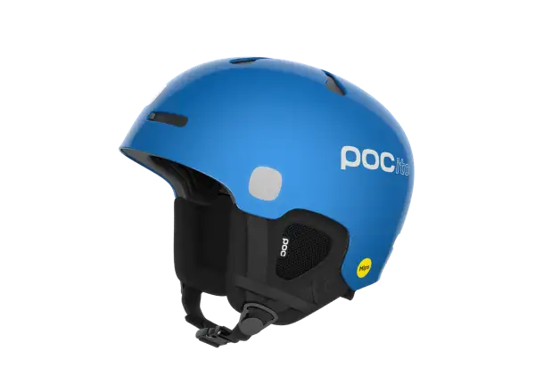 POC POCito Auric Cut MIPS detská lyžiarska prilba Fluorescent Blue