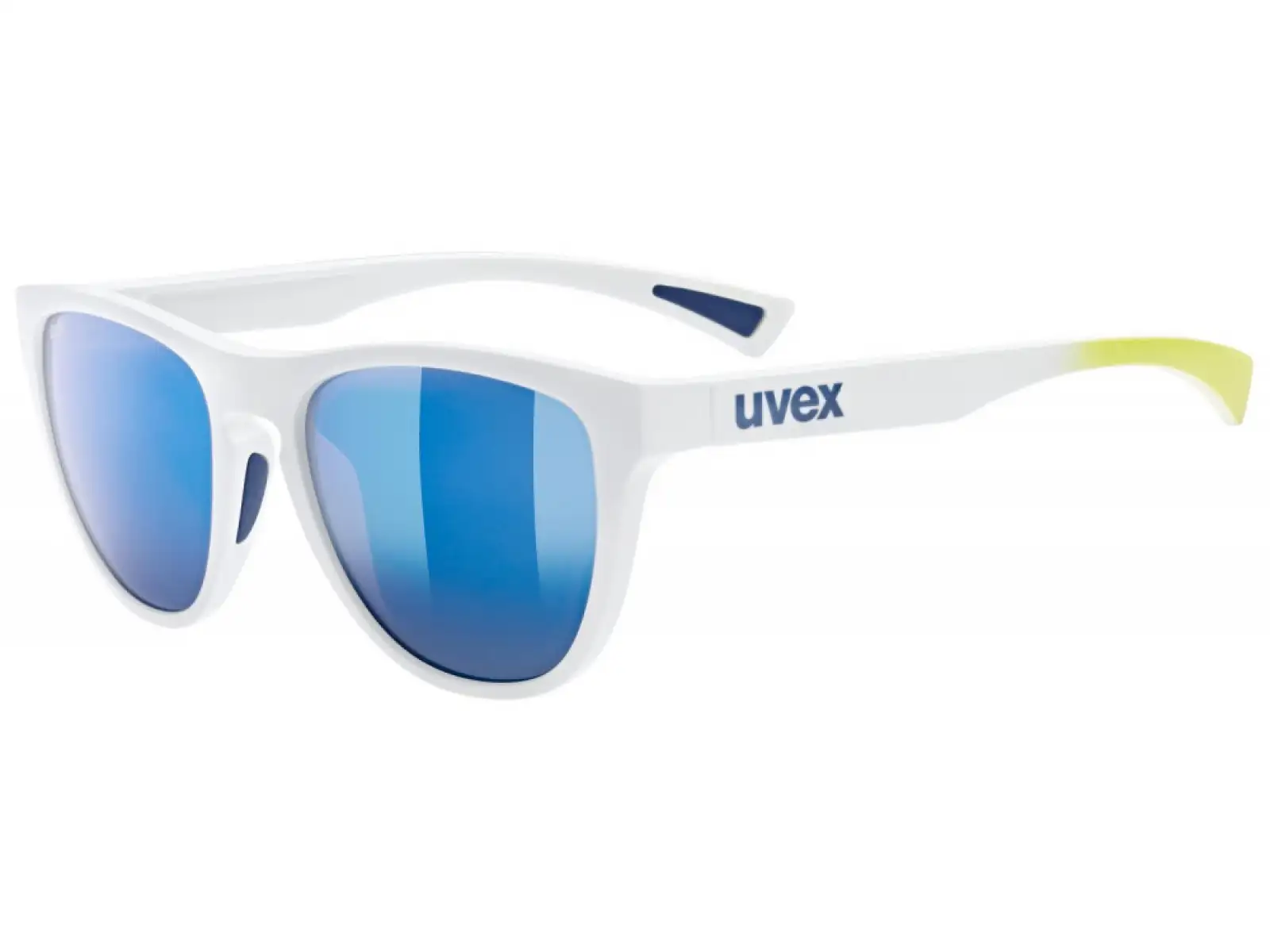 Uvex ESNTL Spirit okuliare White Matt/Mirror Blue.
