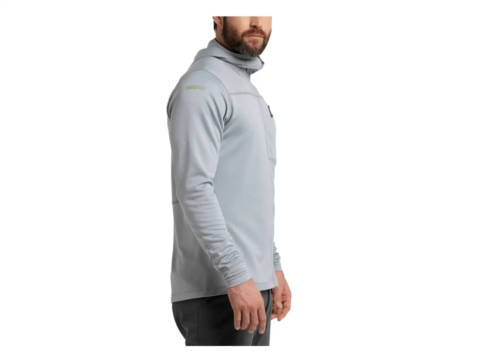 Haglöfs L.I.M Mid Multi Hood Pánska mikina Grey
