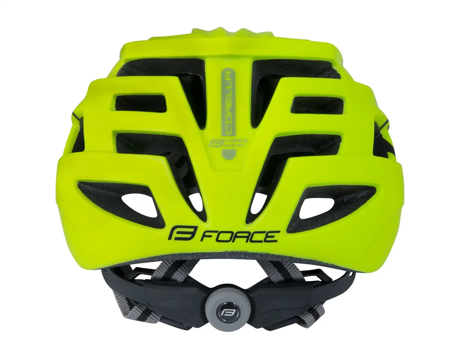 Force Corella MTB prilba, čierno/fluo