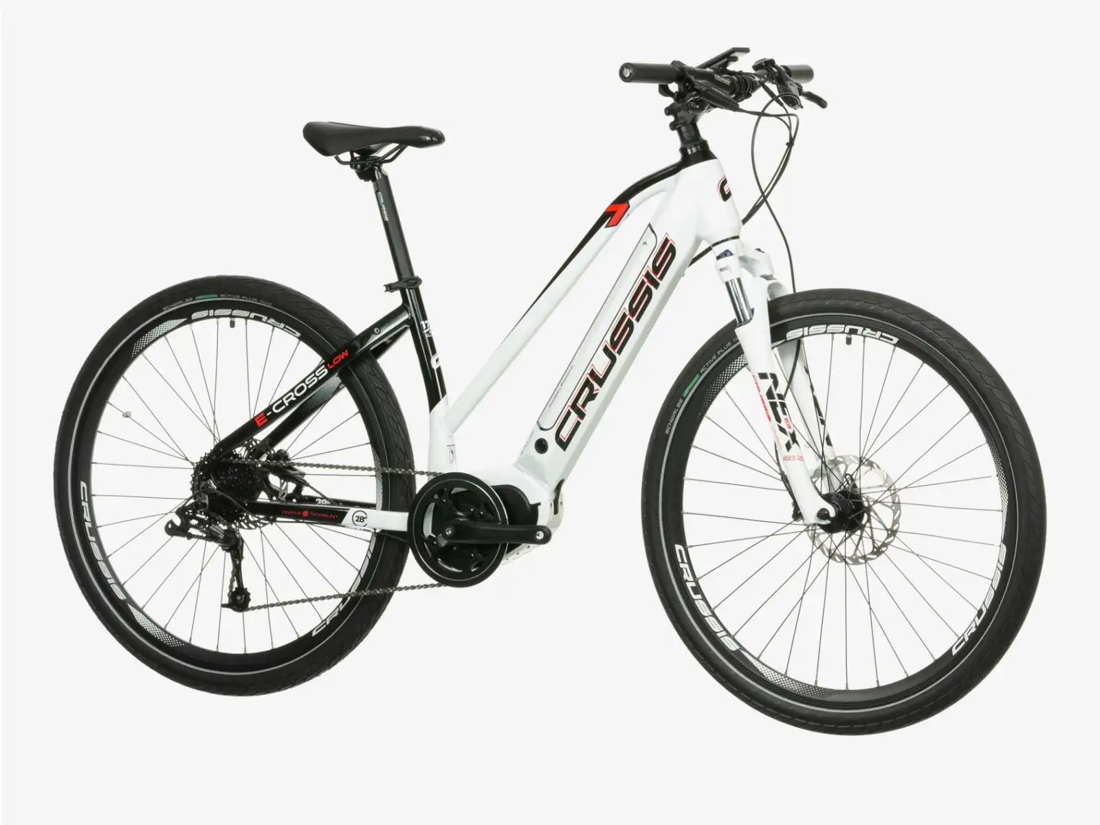 Crussis e-Cross low 7.8 (522 Wh) krosový elektrobicykel