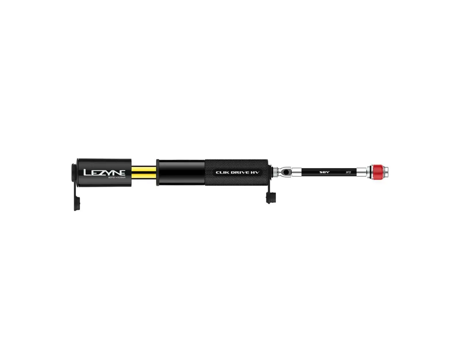Lezyne CLIK Drive HV pumpa čierna
