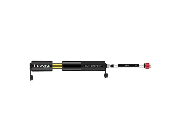 Lezyne CLIK Drive HV pumpa čierna