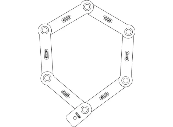 Abus Bordo 5700/100 zámok limetka