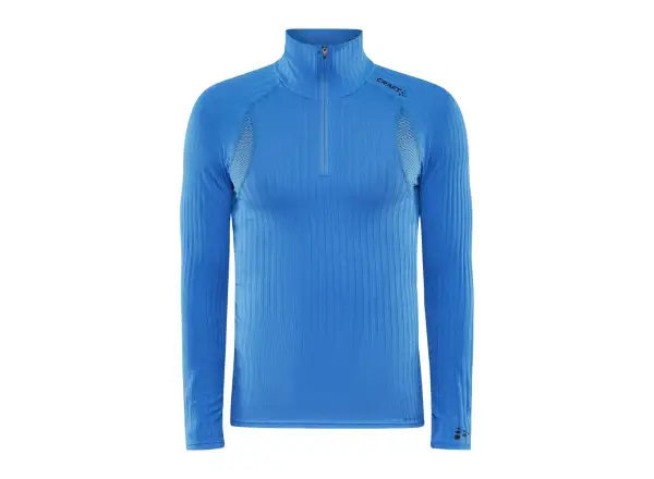 Craft Active Extreme X Zip pánske triko dlhý rukáv modrá