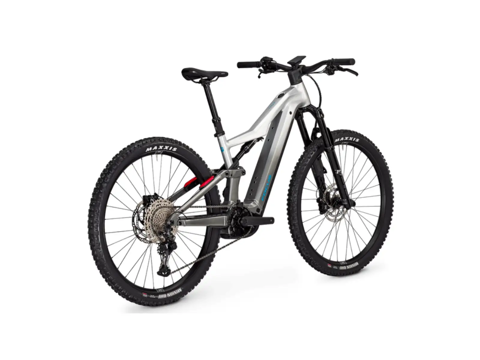 Focus Thron2 6.9 ABS celoodpružený elektrobicykel (600 Wh Nepalsilver/Steelgrey)