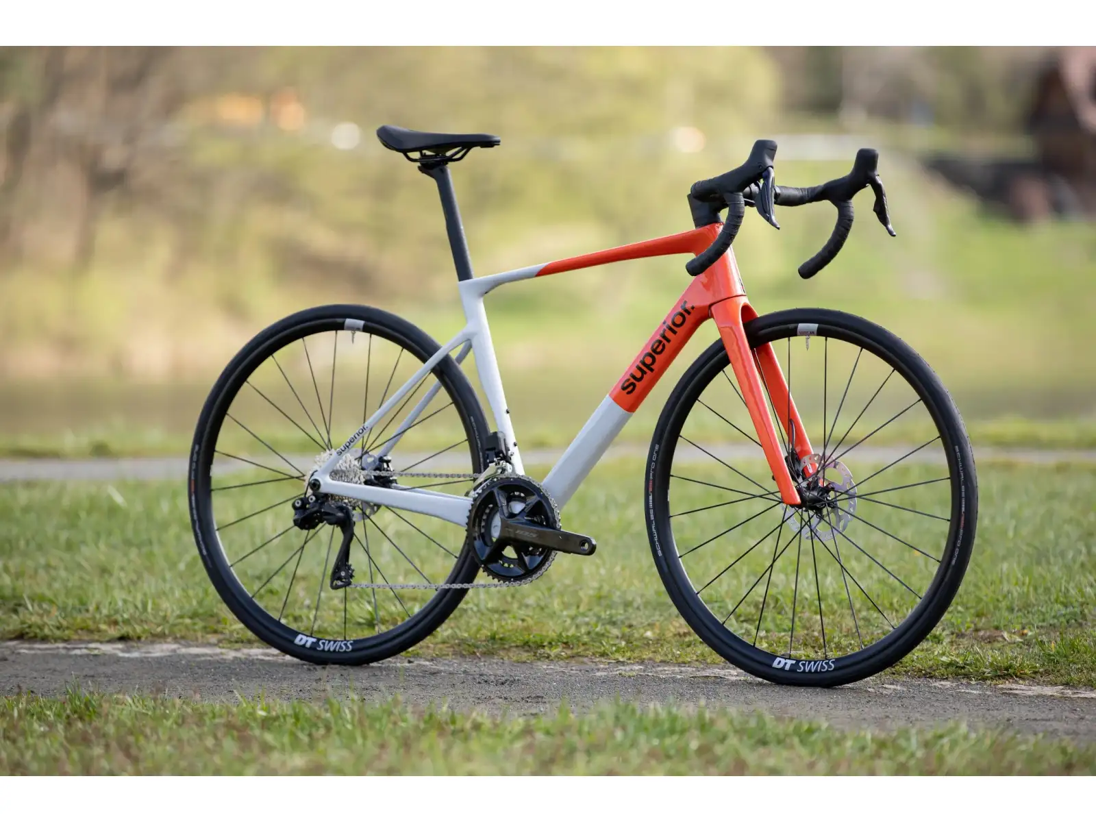 Superior XR 9.5 GF cestný bicykel Gloss Grey/Red