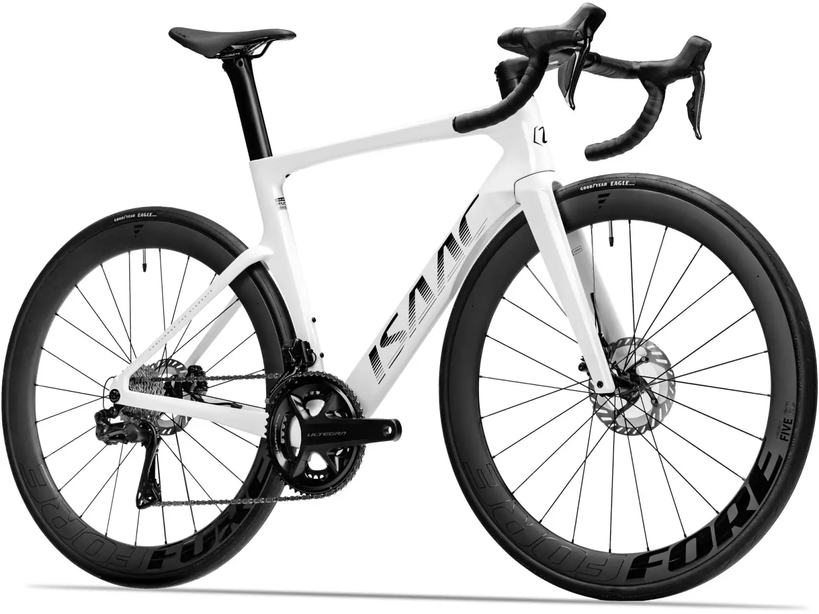 Isaac Meson DuraAce Di2 cestný bicykel Mineral White