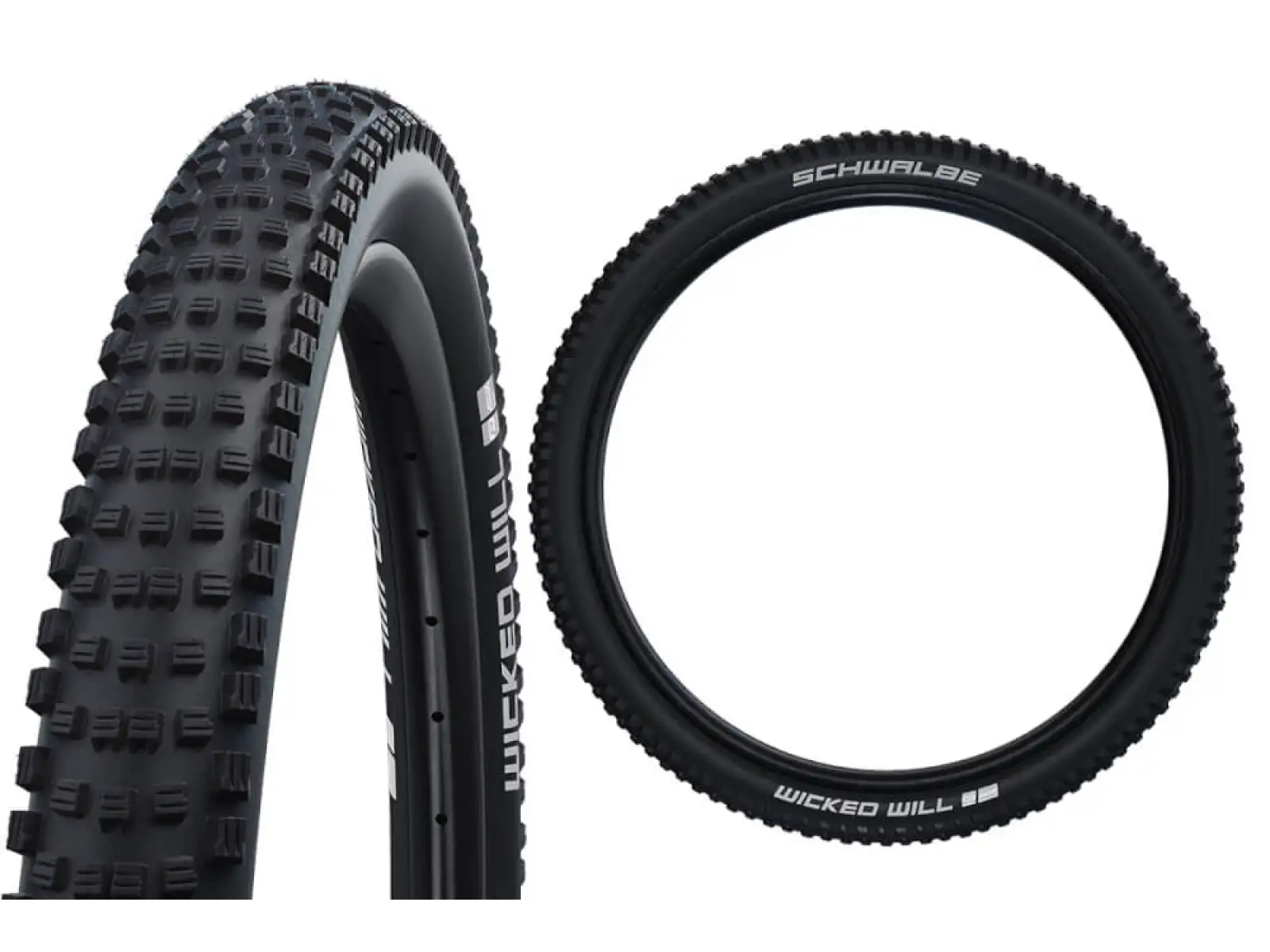 Schwalbe Wicked Will Addix Performance 27,5x2,40" E-50 MTB plášť Kevlar black