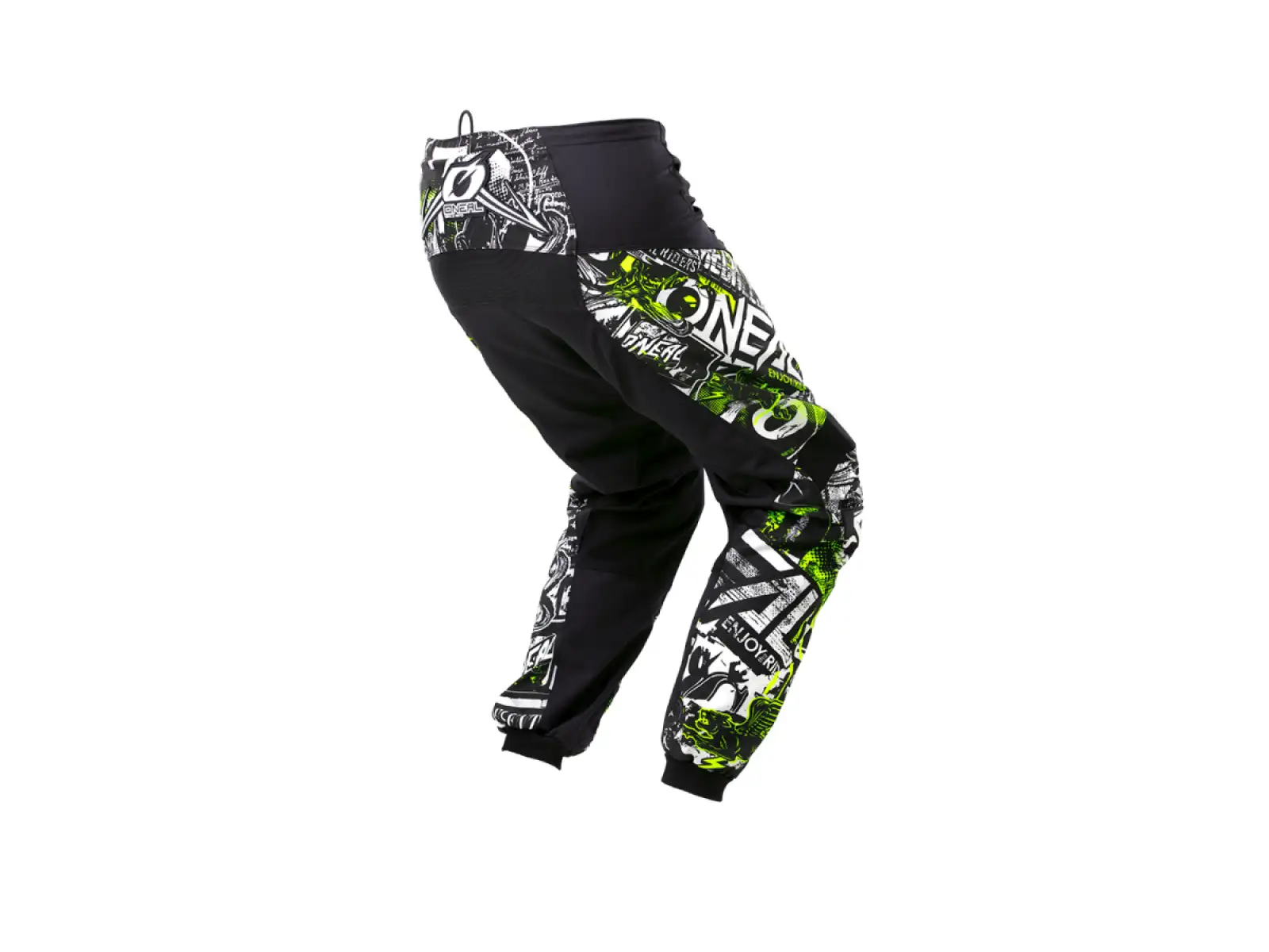 ONeal Element Attack V.23 detské nohavice Black/Neon Yellow