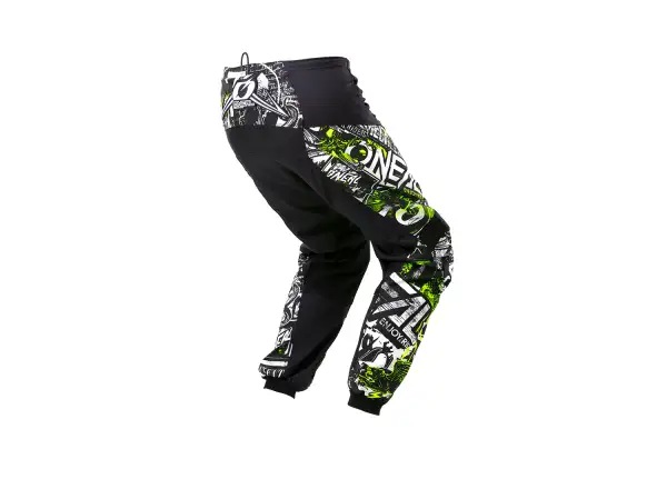 ONeal Element Attack V.23 detské nohavice Black/Neon Yellow
