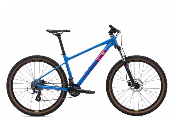 Horský bicykel Marin Bobcat Trail 3 29" modrý/žltý/fialový