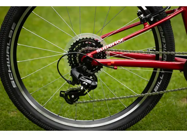 Superior RACER 24 detský bicykel Gloss Racing Red