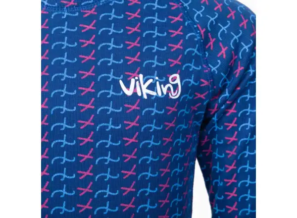 Viking Nino detský termo set ružová