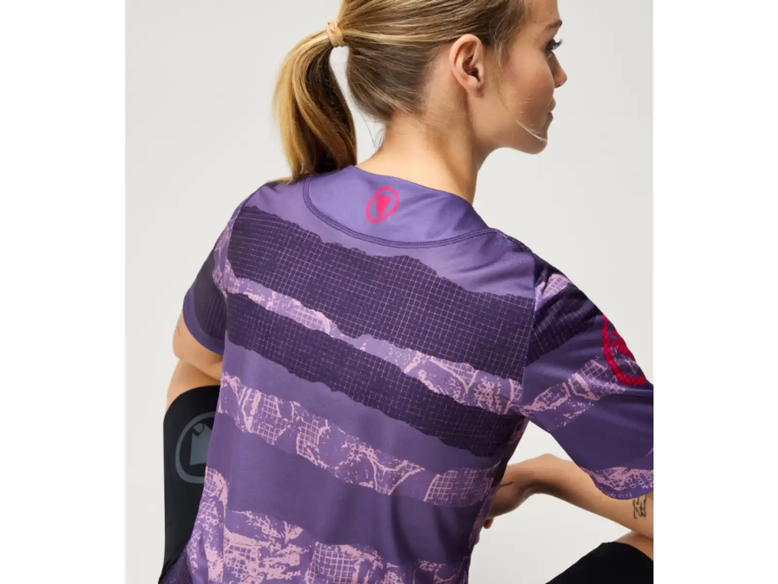 Endura LTD Patchwork dámsky dres krátky rukáv Bramble